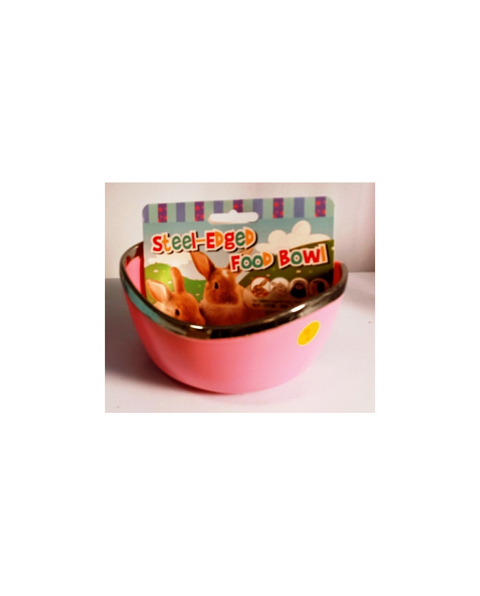 Platos de metal para conejos. Sabías que me gusta morder ? para ello este plato de metal me queda perfecto
