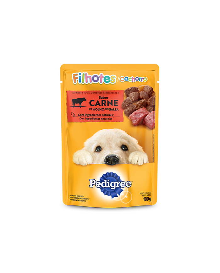 Alimento Húmedo para Cachorritos, Pedigree. Quiero probar