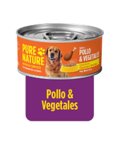 Pure Nature, Pollo y Vegetales