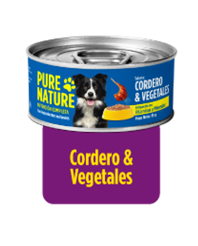Pure Nature, Cordero y Vegetales
