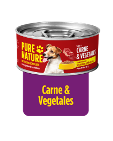 Pure Nature, Carne y Vegetales